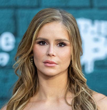 May 19, 2026, Los Angeles, California, United States: Erin Moriarty arrives on the red carpet of the THE BOYS Series Finale Event at the United Theater in Los Angeles California on May 19, 2026. Los Angeles United States - ZUMAt169 20260519_zep_t169_044 Copyright: xConnorxTerryx