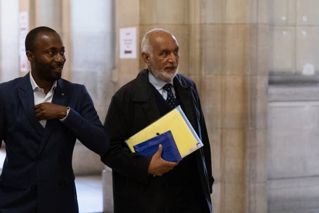 Paris, France, May 20, 2026 - Defendant French Djiboutian banker Wahib Nacer arrives for the Lybian case appeal trial over charges Nicolas Sarkozy sought Libyan financing for his 2007 election at Paris courthouse.  Copyright: xAlexisxSciardx