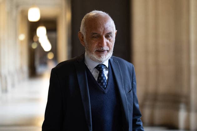 Lybian case appeal trial - Paris Defendant French-Djiboutian banker Wahib Nacer arrives for the Lybian case appeal trial over charges Sarkozy sought Libyan financing for the 2007 election, at the Palais de Justice courthouse in Paris on May 20, 2026. Photo by Raphael Lafargue ABACAPRESS.COM Paris France  Copyright: xLafarguexRaphael ABACAx