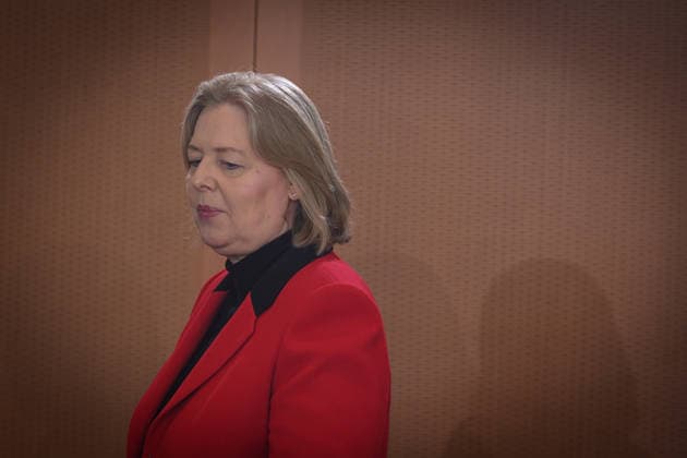 Berlin, Kabinettssitzung der Bundesregierung Kabinettssitzung der Bundesregierung am 20.05.2026 im Bundeskanzleramt in Berlin. Im Bild: Bärbel Bas (Bundesministerin für Arbeit und Soziales, SPD) Berlin Bundeskanzleramt Berlin Deutschland *** Berlin, Cabinet meeting of the Federal Government Cabinet meeting of the Federal Government on 20 05 2026 at the Federal Chancellery in Berlin In the picture Bärbel Bas Federal Minister of Labor and Social Affairs, SPD Berlin Federal Chancellery Berlin Germany