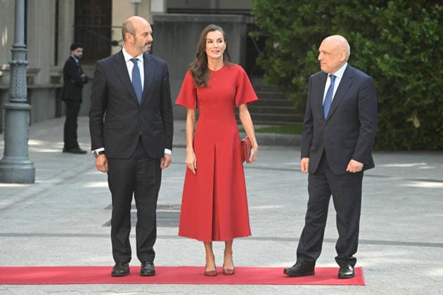 Queen Letizia attends the XV edition of the Luis Carandell Parliamentary Journalism Awards The President of the Senate, Pedro Manuel Rollán Ojeda, Queen Letizia and Rafael Simancas attend the XV edition of the Luis Carandell Parliamentary Journalism Awards to Paloma Cervilla and Héctor Esteban García at the Senate Palace, on May 20, 2026, in Madrid Spain QUEEN LETIZIA QUEEN ROYALTY LUIS CARANDELL JOURNALISM AWARDS MAY 20, 2026 José Madrid Madrid Madrid Spain  Copyright: xJosÃ xOlivax 7536108