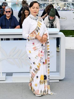 IPA84891601 - Cannes, 79th Cannes Film Festival 2025 - day 9. photocall of Elephants In The Fog (Les Elephants Dans La Brume) Pictured: Pushpa Thing Lama  Copyright: xAlbertoxTerenghix xPoolxPhotoxEventsx07x 84891601
