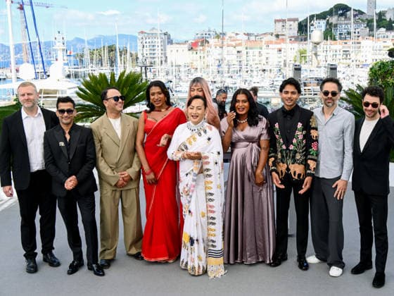 IPA84891593 - Cannes, 79th Cannes Film Festival 2025 - day 9. photocall of Elephants In The Fog (Les Elephants Dans La Brume) Pictured: CAST  Copyright: xAlbertoxTerenghix xPoolxPhotoxEventsx07x 84891593