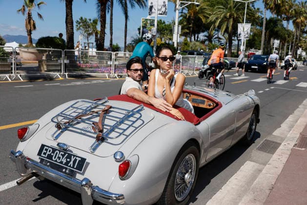 Cannes Nabilla, Thomas Vergara Croisette MP Cannes, France- May 20: Nabilla, Thomas Vergara do a photo-shooting along the Croisette during 79th Festival of Cannes, on May 20 2026 in Cannes, France. Photo by Marco Piovanotto Abacapress.com Cannes France  Copyright: xPiovanottoxMarco ABACAx