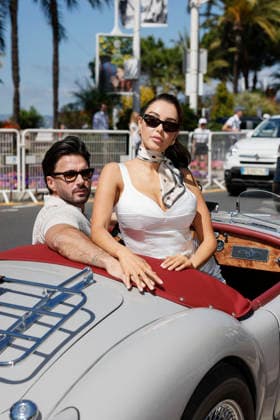 Cannes Nabilla, Thomas Vergara Croisette MP Cannes, France- May 20: Nabilla, Thomas Vergara do a photo-shooting along the Croisette during 79th Festival of Cannes, on May 20 2026 in Cannes, France. Photo by Marco Piovanotto Abacapress.com Cannes France  Copyright: xPiovanottoxMarco ABACAx