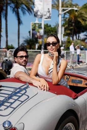 Cannes Nabilla, Thomas Vergara Croisette MP Cannes, France- May 20: Nabilla, Thomas Vergara do a photo-shooting along the Croisette during 79th Festival of Cannes, on May 20 2026 in Cannes, France. Photo by Marco Piovanotto Abacapress.com Cannes France  Copyright: xPiovanottoxMarco ABACAx