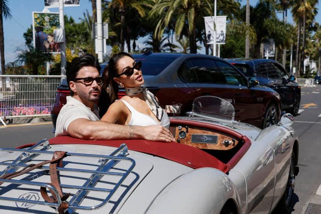 Cannes Nabilla, Thomas Vergara Croisette MP Cannes, France- May 20: Nabilla, Thomas Vergara do a photo-shooting along the Croisette during 79th Festival of Cannes, on May 20 2026 in Cannes, France. Photo by Marco Piovanotto Abacapress.com Cannes France  Copyright: xPiovanottoxMarco ABACAx