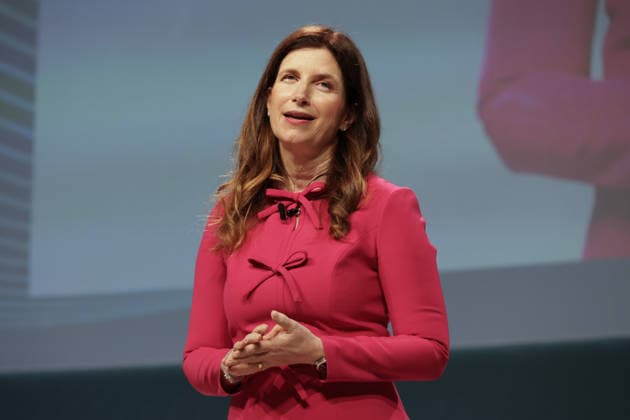 20.05.2026, DEU, Wiesbaden Hauptversammlung Commerzbank AG im Congresszentrum in Wiesbaden Bettina Orlopp, Vorsitzende des Vorstandes der Commerzbank AG *** 20 05 2026, DEU, Wiesbaden Annual General Meeting Commerzbank AG at the Congress Center in Wiesbaden Bettina Orlopp, Chairwoman of the Board of Managing Directors of Commerzbank AG