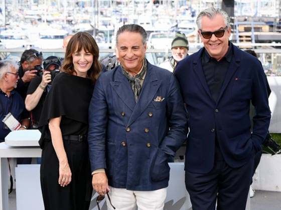 IPA84893832 - Cannes, 79th Cannes Film Festival 2025 - day 9. photocall of DIAMOND Pictured: Rosemarie DeWitt, Andy Garcia and Danny Huston  Copyright: xAlbertoxTerenghix xPoolxPhotoxEventsx07x 84893832