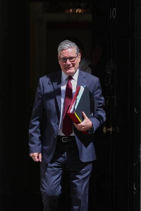 May 20, 2026, London, England, United Kingdom: British Prime Minister Sir KEIR STARMER departs 10 Downing Street for the House of Commons to attend Prime MinisterÃ¢â‚¬â ¢s Questions in London. London United Kingdom - ZUMAa279 20260520_zsp_a279_004 Copyright: xZeynepxDemirxAslimx