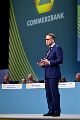 Hauptversammlung Commerzbank AG. Prof. Dr. Jens Weidmann ( Aufsichtsratsvoritzender Commerzbank AG ) anläßlich der Hauptversammlung der Commerzbank AG am 15.02.2024 in Frankfurt Main. 20260520MWI123175 *** Annual General Meeting Commerzbank AG Prof Dr Jens Weidmann Chairman of the Supervisory Board Commerzbank AG on the occasion of the Annual General Meeting of Commerzbank AG on 15 02 2024 in Frankfurt Main 20260520MWI123175