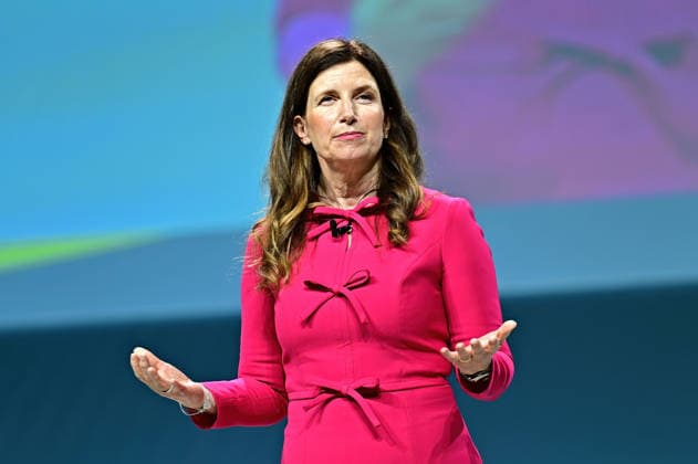 Hauptversammlung Commerzbank AG. Dr. Bettina Orlopp ( Vorstandsvorsitzende Commerzbank AG ) anläßlich der Hauptversammlung der Commerzbank AG am 15.02.2024 in Frankfurt Main. 20260520MWI123323 *** Annual General Meeting Commerzbank AG Dr Bettina Orlopp Chairwoman of the Board of Managing Directors Commerzbank AG on the occasion of the Annual General Meeting of Commerzbank AG on 15 02 2024 in Frankfurt Main 20260520MWI123323