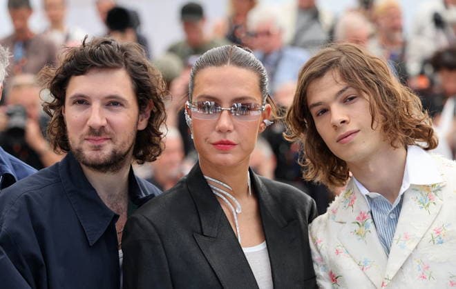 Vincent Lacoste, Adèle Exarchopoulos and Paul Kircher at the Mariage Au Goût D Orange Orange Flavoured Wedding photocall at the 79th annual Cannes Film Festival at Palais des Festivals on May 20, 2026 in Cannes, France Jacovides Moreau Bestimage Mariage Au Goût D Orange Orange Flavoured Wedding photocall at the 79th annual Cannes Film Festival at Palais des Festivals on May 20, 2026 in Cannes, France Cannes France  Copyright: xJACOVIDES-MOREAUx xBESTIMAGExJACOVIDES-MOREAUx xBESTIMAGEx