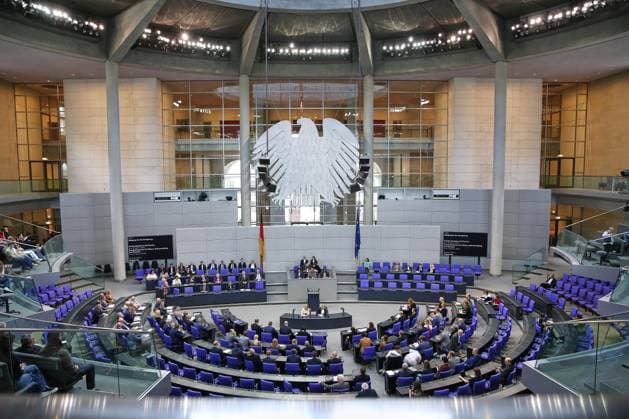 Berlin, Deutschland, 20.05.2026: Deutscher Bundestag: 79. Bundestagssitzung: Blick in den Plenarsaal zum Beginn der Sitzung *** Berlin, Germany, 20 05 2026 German Bundestag 79 Bundestag session View into the plenary chamber at the beginning of the session Copyright: xdtsxNachrichtenagenturx dts_119616