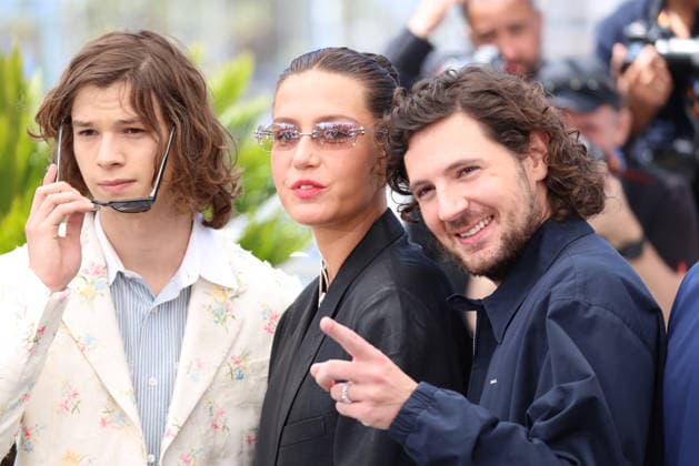 Mariage Au GoÃ»t D Orange (Orange-Flavoured Wedding) photocall during the 79th Cannes Film Festival Paul Kircher, Adele Exarchopoulos, Vincent Lacoste - Mariage Au GoÃ»t D Orange (Orange-Flavoured Wedding) photocall during the 79th Cannes Film Festival in Cannes, France on May 20, 2026  Copyright: x Chassery+Courdjix