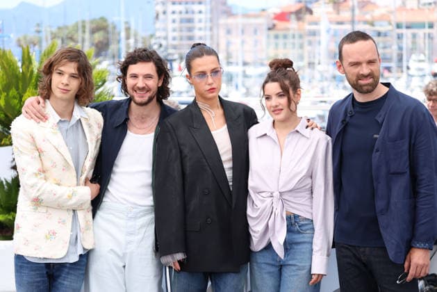 Mariage Au GoÃ»t D Orange (Orange-Flavoured Wedding) photocall during the 79th Cannes Film Festival Paul Kircher, Vincent Lacoste, Adele Exarchopoulos, Malou Khebizi and Alban Lenoir - Mariage Au GoÃ»t D Orange (Orange-Flavoured Wedding) photocall during the 79th Cannes Film Festival in Cannes, France on May 20, 2026  Copyright: x Chassery+Courdjix