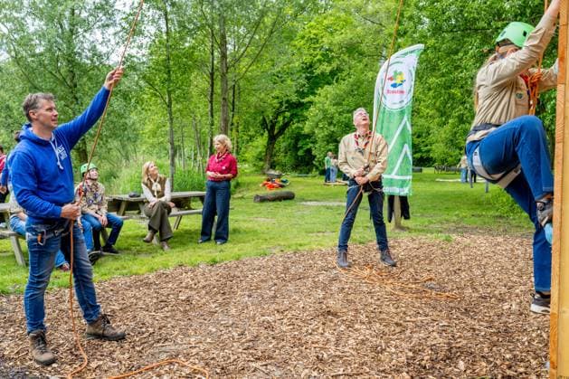 20-05-2026 Zeewolde Queen Maxima visited the Scouting Netherlands organization s office and the Zeewolde Scouting estate in Zeewolde. Â  Copyright: xPPEx