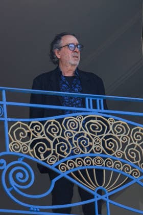 Cannes - Tim Burton on The Martinez Balcony Tim Burton is seen at the Hotel Martinez during the 79th annual Cannes Film Festival on May 20, 2026 in Cannes, France. Photo by Shootpix ABACAPRESS.COM Cannes France  Copyright: xShootpix ABACAx