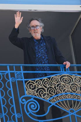 Cannes - Tim Burton on The Martinez Balcony Tim Burton is seen at the Hotel Martinez during the 79th annual Cannes Film Festival on May 20, 2026 in Cannes, France. Photo by Shootpix ABACAPRESS.COM Cannes France  Copyright: xShootpix ABACAx