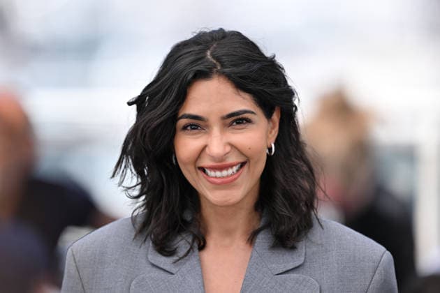 79th Cannes Film Festival: Le Triangle d or photocall CANNES, FRANCE - MAY 20: Tunisian actress Soundos Mosbah poses during a photocall for the film Le Triangle d or at the 79th edition of the Cannes Film Festival in Cannes, France on May 20, 2026. Mustafa Yalcin Anadolu Cannes France. Editorial use only. Please get in touch for any other usage.  Copyright: x2026xAnadoluxMustafaxYalcinx