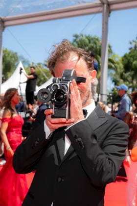 Cannes Notre Salut Red Carpert EB French director and screenwriter Emmanuel Marre on the red carpet before the Notre Salut screening during the 79th annual Cannes Film Festival at Palais des Festivals on May 20, 2026 in Cannes, France. Photo by Eliot Blondet ABACAPRESS.COM Cannes France France  Copyright: xBlondetxEliot ABACAx
