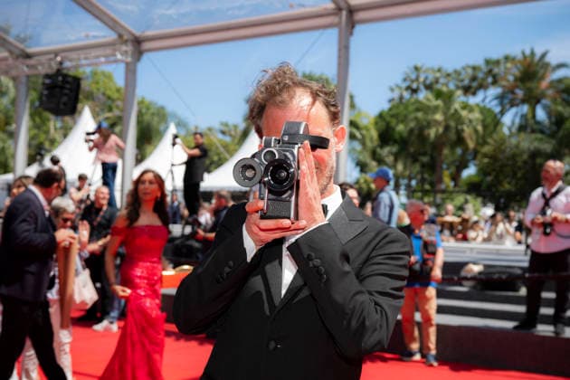 Cannes Notre Salut Red Carpert EB French director and screenwriter Emmanuel Marre on the red carpet before the Notre Salut screening during the 79th annual Cannes Film Festival at Palais des Festivals on May 20, 2026 in Cannes, France. Photo by Eliot Blondet ABACAPRESS.COM Cannes France France  Copyright: xBlondetxEliot ABACAx