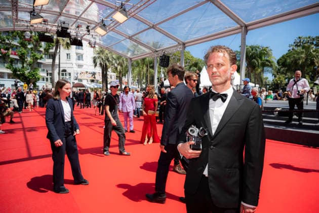 Cannes Notre Salut Red Carpert EB French director and screenwriter Emmanuel Marre on the red carpet before the Notre Salut screening during the 79th annual Cannes Film Festival at Palais des Festivals on May 20, 2026 in Cannes, France. Photo by Eliot Blondet ABACAPRESS.COM Cannes France France  Copyright: xBlondetxEliot ABACAx
