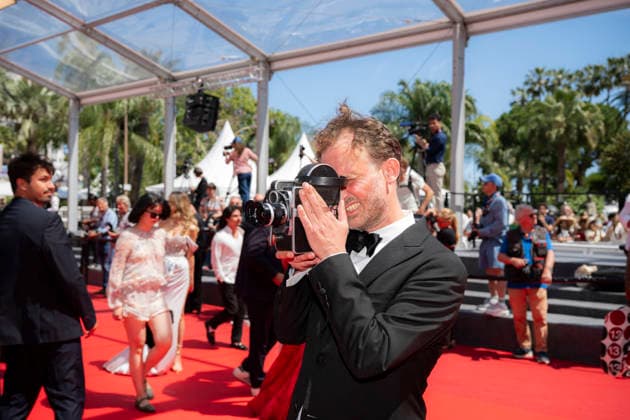 Cannes Notre Salut Red Carpert EB French director and screenwriter Emmanuel Marre on the red carpet before the Notre Salut screening during the 79th annual Cannes Film Festival at Palais des Festivals on May 20, 2026 in Cannes, France. Photo by Eliot Blondet ABACAPRESS.COM Cannes France France  Copyright: xBlondetxEliot ABACAx