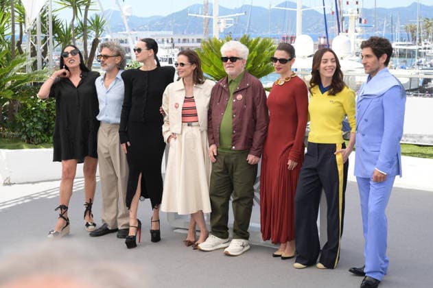 Bitter Christmas Photocall at 79th Festival de Cannes - Cannes, France CANNES, FRANCE. May 20, 2026: Rossy De Palma, Leonardo Sbaraglia, Milena Smit, Aitana Sanchez-Gijon, Pedro Almodovar, Barbara Lennie, Victoria Luengo & Quim Gutierrez at the photocall for Bitter Christmas at the 79th Festival de Cannes. CAP GOL GOL Cannes Provence-Alpes-Côte d Azur France Copyright: xRickxGold CapitalxPicturesx