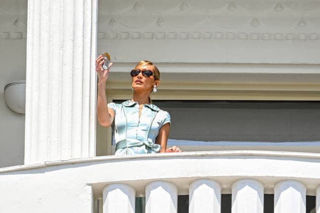 Bella Hadid during a photoshoot for her perfume, Orebella , on the balcony of the Martinez Hotel during the 79th Cannes International Film Festival, France, on May 20, 2026 Gedeon Taieb Bestimage Bella Hadid during a photoshoot for her perfume, Orebella , on the balcony of the Martinez Hotel during the 79th Cannes International Film Festival, France, on May 20, 2026 Cannes France  Copyright: xGedeonxTaiebx xBestimagexGedeonxTaiebx xBestimagex