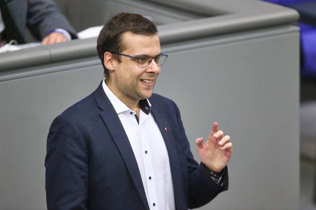 Berlin, Deutschland, 20.05.2026: Deutscher Bundestag: 79. Bundestagssitzung: Fabian Fahl, Linke *** Berlin, Germany, 20 05 2026 German Bundestag 79 Bundestag session Fabian Fahl, Left Party Copyright: xdtsxNachrichtenagenturx dts_119633