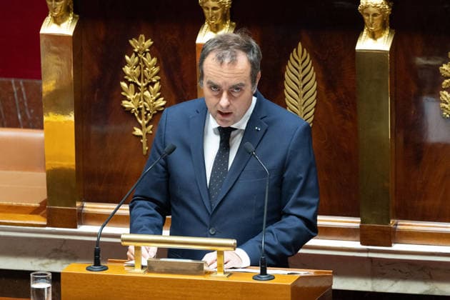 Debate focused on the elections in New Caledonia - Paris French Prime Minister Sebastien Lecornu delivers a speech ahead of a debate focused on the Draft law on the updating of the electorate for Congress and Provincial Assemblies elections in New Caledonia at The National Assembly, France s lower house of parliament in Paris on May 20, 2026. Photo by Raphael Lafargue ABACAPRESS.COM Paris France  Copyright: xLafarguexRaphael ABACAx