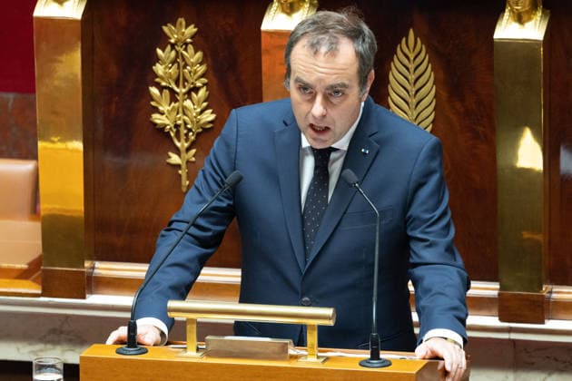 Debate focused on the elections in New Caledonia - Paris French Prime Minister Sebastien Lecornu delivers a speech ahead of a debate focused on the Draft law on the updating of the electorate for Congress and Provincial Assemblies elections in New Caledonia at The National Assembly, France s lower house of parliament in Paris on May 20, 2026. Photo by Raphael Lafargue ABACAPRESS.COM Paris France  Copyright: xLafarguexRaphael ABACAx