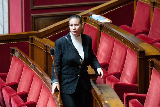 Debate focused on the elections in New Caledonia - Paris French deputy and President of La France Insoumise LFI parliamentary group Mathilde Panot during a debate focused on the Draft law on the updating of the electorate for Congress and Provincial Assemblies elections in New Caledonia at The National Assembly, France s lower house of parliament in Paris on May 20, 2026. Photo by Raphael Lafargue ABACAPRESS.COM Paris France  Copyright: xLafarguexRaphael ABACAx