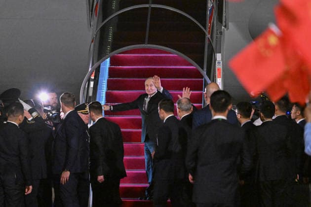 (260520) -- BEIJING, May 20, 2026 -- Russian President Vladimir Putin leaves Beijing on May 20, 2026, concluding his state visit to China. ) CHINA-BEIJING-RUSSIA-PUTIN-DEPARTURE (CN) LixXin 