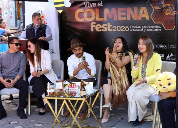 CUENCA COLMENA FEST 2026 Cuenca,Ecuador May 20, 2026 The third edition of Colmena Fest 2026 is being held in the Parque de las Flores in Cuenca from May 20 to 23, 2026 This gastronomic, artisanal and productive festival seeks to commemorate the World Bee Day and promote sustainable beekeeping in the region photo Boris Romoleroux API SOI CUENCA COLMENAFEST2026 27f300c13c52dc442f5b5a3cc20087a6 Copyright: xBORISxROMOLEROUXx