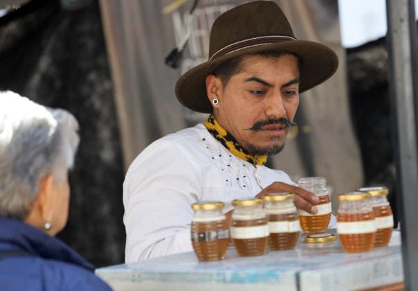 CUENCA COLMENA FEST 2026 Cuenca,Ecuador May 20, 2026 The third edition of the Colmena Fest 2026 is taking place in the park of the flowers in Cuenca from May 20 to 23, 2026 This gastronomic festival, This gastronomic, handicraft and productive festival seeks to commemorate World Bee Day and promote sustainable beekeeping in the region photo Boris Romoleroux API SOI CUENCA COLMENAFEST2026 8c2b60f72141e0f73de1414455b8239a Copyright: xBORISxROMOLEROUXx