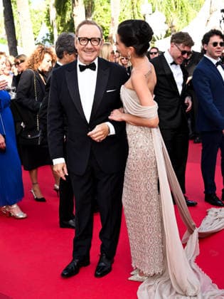 IPA84904834 - Cannes, 79th Cannes Film Festival 2025 - evening 9. red carpet LA BATAILLE DE GAULLE : L Ã‚GE DE FER. Pictured is Kevin Spacey, Via Lemann  Copyright: xSimonexComix xPoolxPhotoxEventsx07x 84904834