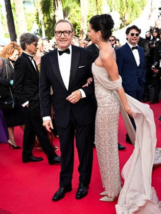 IPA84904833 - Cannes, 79th Cannes Film Festival 2025 - evening 9. red carpet LA BATAILLE DE GAULLE : L Ã‚GE DE FER. Pictured is Kevin Spacey, Via Lemann  Copyright: xSimonexComix xPoolxPhotoxEventsx07x 84904833