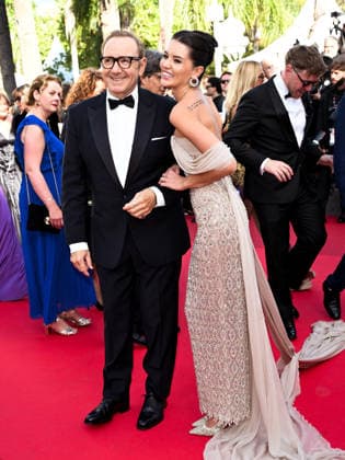 IPA84904837 - Cannes, 79th Cannes Film Festival 2025 - evening 9. red carpet LA BATAILLE DE GAULLE : L Ã‚GE DE FER. Pictured is Kevin Spacey, Via Lemann  Copyright: xSimonexComix xPoolxPhotoxEventsx07x 84904837