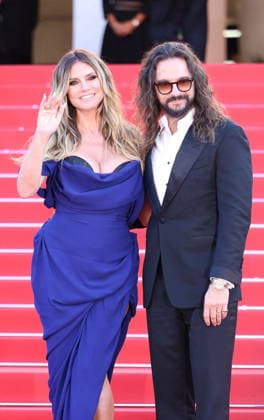 Cannes - La Bataille De Gaulle: L Age De Fer De Gaulle: Tilting Iron Red Carpet Heidi Klum and husband, Tom Kaulitz at the La Bataille De Gaulle: L Age De Fer (De Gaulle: Tilting Iron) screening on the red carpet during the 79th annual Cannes Film Festival at Palais des Festivals on May 20, 2026 in Cannes, France. Photo by Jerome Domine ABACAPRESS.COM Cannes France  Copyright: xDominexJerome ABACAx