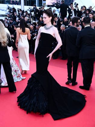 IPA84904896 - Cannes, 79th Cannes Film Festival 2025 - evening 9. red carpet LA BATAILLE DE GAULLE : L Ã‚GE DE FER. Pictured: Coco Rocha  Copyright: xTerenghi Ipa-Agency.netx xPoolxPhotoxEventsx07x 84904896