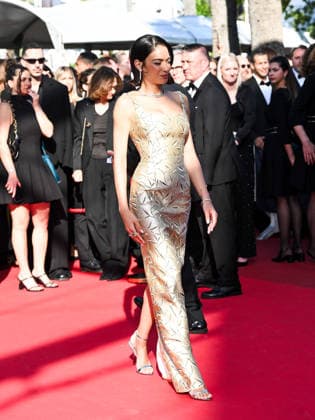 IPA84905442 - Cannes, 79th Cannes Film Festival 2025 - evening 9. red carpet LA BATAILLE DE GAULLE : L Ã‚GE DE FER. In the photo Elodie  Copyright: xSimonexComix xPoolxPhotoxEventsx07x 84905442