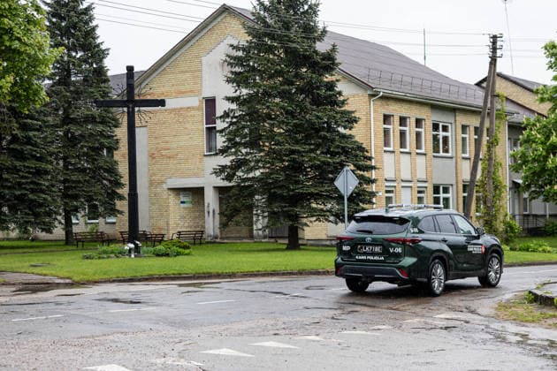 Gudžiu kaime Karo policija ir Lietuvos kariuomene ieöko drono. Gudžiai, 2026 m. Gegužes 20d. *** Military police and Lithuanian army search for a drone in Gudiai village Gudiai, 2026 May 20  Copyright: xx