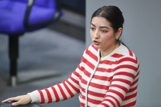 Berlin, Deutschland, 20.05.2026: Deutscher Bundestag: 79. Bundestagssitzung: Bundesministerin für wirtschaftliche Zusammenarbeit und Entwicklung Reem Alabali Radovan (SPD) *** Berlin, Germany, 20 05 2026 German Bundestag 79 Bundestag session Federal Minister for Economic Cooperation and Development Reem Alabali Radovan SPD Copyright: xdtsxNachrichtenagenturx dts_119655