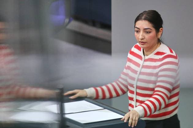 Berlin, Deutschland, 20.05.2026: Deutscher Bundestag: 79. Bundestagssitzung: Bundesministerin für wirtschaftliche Zusammenarbeit und Entwicklung Reem Alabali Radovan (SPD) *** Berlin, Germany, 20 05 2026 German Bundestag 79 Bundestag session Federal Minister for Economic Cooperation and Development Reem Alabali Radovan SPD Copyright: xdtsxNachrichtenagenturx dts_119652