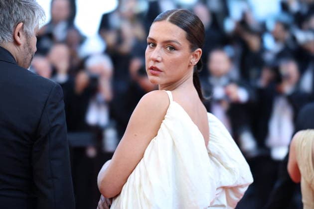 Cannes - La Bataille De Gaulle: L Age De Fer De Gaulle: Tilting Iron Red Carpet Adele Exarchopoulos at the La Bataille De Gaulle: L Age De Fer (De Gaulle: Tilting Iron) screening on the red carpet during the 79th annual Cannes Film Festival at Palais des Festivals on May 20, 2026 in Cannes, France. Photo by Jerome Domine ABACAPRESS.COM Cannes France  Copyright: xDominexJerome ABACAx
