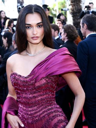 IPA84905233 - Cannes, 79th Cannes Film Festival 2025 - evening 9. red carpet LA BATAILLE DE GAULLE : L Ã‚GE DE FER. Pictured: Gizele Oliveira  Copyright: xTerenghi Ipa-Agency.netx xPoolxPhotoxEventsx07x 84905233