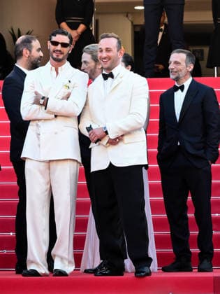 IPA84907305 - Cannes, 79th Cannes Film Festival 2025 - evening 9. red carpet LA BATAILLE DE GAULLE : L Ã‚GE DE FER. In the photo Niels Schneider  Copyright: xSimonexComix xPoolxPhotoxEventsx07x 84907305