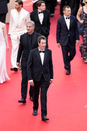 Cannes La Bataille de Gaulle L age de fer Red Carpert EB French-Armenian actor Simon Abkarian and French director and screenwriter Antonin Baudry arrive for the screening of the film La Bataille de Gaulle : L age de fer (De Gaulle: Tilting Iron) at the 79th edition of the Cannes Film Festival in Cannes, southern France on May 20, 2026.Photo by Eliot Blondet ABACAPRESS.COM Cannes France France  Copyright: xBlondetxEliot ABACAx